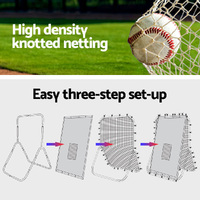 Everfit Baseball Net Rebound Pitching Kit Target Hitter 2 in 1 Training Aid thumbnail
