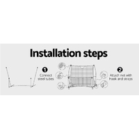 Everfit 1.8m Football Soccer Net Portable Goal Net Rebounder Sports Training thumbnail
