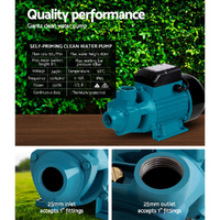 Giantz Peripheral Water Pump Garden Boiler Car Wash Auto Irrigation House QB80 thumbnail