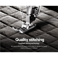 Giselle Bedding Faux Mink Quilt Charcoal King thumbnail