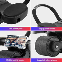 Everfit Ab Roller Automatic Rebound Abdominal Exercise Wheel Home Gym Workout thumbnail