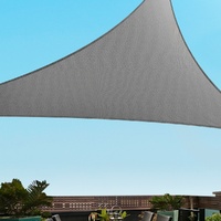 Instahut Shade Sail Cloth Shadecloth Canopy Triangle 280gsm 5x5x7.1m thumbnail