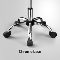 Artiss Salon Stool Swivel Chair Backrest Chairs thumbnail