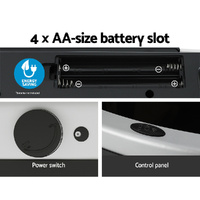 Devanti 60L Sensor Bin Motion Rubbish Automatic Silver thumbnail