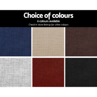 Artiss Sofa Cover Couch Covers 3 Seater High Stretch Grey thumbnail