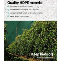 Instahut 50% Shade Cloth 3.66x20m Shade Cloth Sail Heavy Duty Shadecloth Garden Mesh Roll GR thumbnail