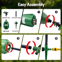 Gardeon Snake Repeller Outdoor Water Sprinkler Animal Deterrent thumbnail