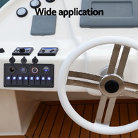 Giantz 8 Gang 12V Switch Panel For Car Boat Marine USB ON-OFF LED Rocker Toggle thumbnail