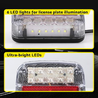 Giantz Pair 26 LED Tail Lights Stop Reverse Indicator 12V Ute Trailer Truck thumbnail