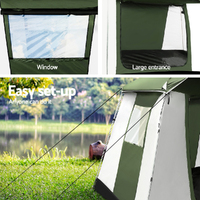 Weisshorn Camping Tent 6 Person Tents Family Hiking Dome thumbnail
