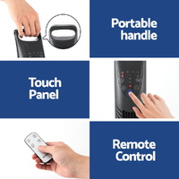 Devanti Tower Fan Oscillating 3 Speeds with Remote 91cm thumbnail