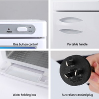 Devanti 23L Towel Warmer UV Sterilizer Heater Cabinet Beauty SPA Salon White thumbnail