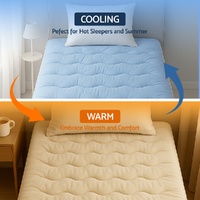 Giselle 5cm Mattress Topper Pillowtop toppers Double-Sided King Single thumbnail
