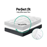 Giselle Bedding Mattress Topper Pillowtop Protector Pad King thumbnail
