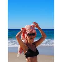 PORTSEA TURKISH COTTON TOWEL - CORAL thumbnail