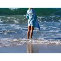 SORRENTO TURKISH COTTON TOWEL - OCEAN thumbnail