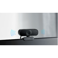 RAPOO C260 Webcam FHD 1080P/HD720P, USB 2.0 Compatible Win7/8/10, Mac OS X 10.6 or above, Chrome OS and Android V5.0 or above - Ideal for TEAMS, Zoom thumbnail