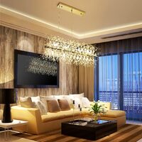 Modern Crystal Chandelier Firework, 12 Lights thumbnail