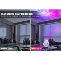 Star Projector Galaxy Light Bedroom connected with Alexa and Google Home thumbnail