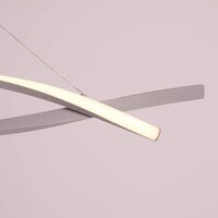 Modern LED Chandelier Lighting (Grey, L120cm) thumbnail
