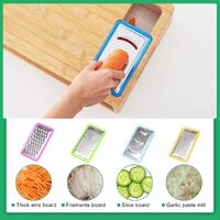 Large Bamboo Cutting Board and 4 Containers with Mobile Holder gift included for Home Kitchen thumbnail