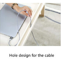 Multifunction Laptop Bed Desk with foldable legs for Home Office (Blue) thumbnail