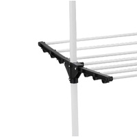 CARLA HOME Folding 3 Tier Clothes Laundry Drying Rack with Stainless Steel Tubes for Indoor & Outdoor Home thumbnail