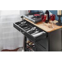 Kitchen Trolley Bottle Rack Drawer Cabinet thumbnail
