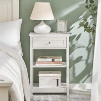Bedside Table with Drawer Shelves thumbnail