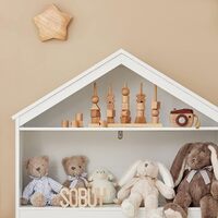 Kids Bookcase Shelf Storage Mobile Toy Chest thumbnail