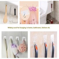 24 Packs Heavy Duty Adhesive Hooks Kitchen Wall Hooks thumbnail