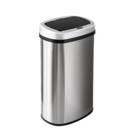 50L Stainless Steel Motion Sensor Rubbish Bin thumbnail