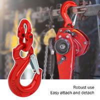 2X 6mm Hammerlock+ Eye Sling Hook Safety Chain Caravan Trailer connecting Extend thumbnail