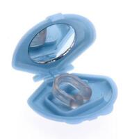 4x Anti Snoring Aid Nose Clips - Silicone Sleeping and Breathing Device thumbnail