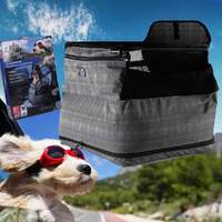 Dog Portable Car Seat - See Out Safe Air Cushion Travel Booster - All For Paws thumbnail