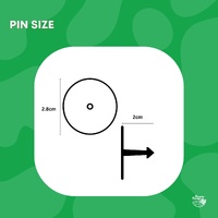 100x Cattle Ear Tags 5x4cm Set - Small Yellow Blank Sheep Pig Livestock Label thumbnail