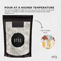 50g Golden 464 Soy Wax Flakes - 100% Pure Natural DIY Candle Melts Chips thumbnail