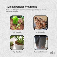 5L Hydro Clay Balls - Natural Premium Hydroponic Expanded Plant Growing Medium thumbnail