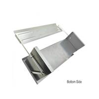 6.5L Automatic Chook Chicken Feeder Poultry Auto Treadle Galvanised Metal Coop thumbnail