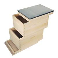 8 Frame Double Beehive Box 16 Frames Australian Bee Hive Langstroth Beekeeping thumbnail
