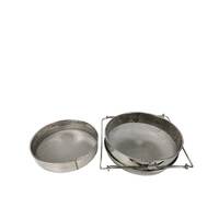 Honey Strainer Double Sieve - Coarse and Fine Mesh Filtering Screens Beekeeping thumbnail