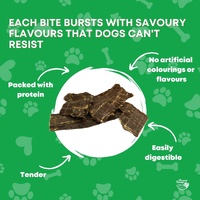 2Kg Dog Treat Beef Jerky - Dehydrated Australian Healthy Puppy Chew thumbnail