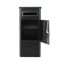Parcel Delivery Drop Box Mailbox - Secure Home Package Post Locker 38x38x90cm thumbnail