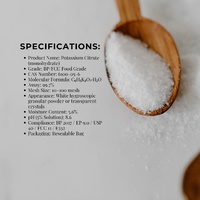 Orku 5Kg Potassium Citrate Food Grade Tub - Granular BP USP FCC E332 Additive thumbnail