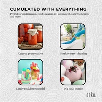 200g Citric Acid Powder - Food Grade Anhydrous GMO Free Preservative c6h807 thumbnail