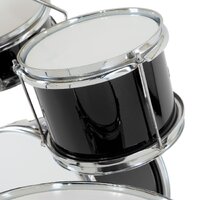 Karrera Children's 4pc Drum Kit - Black thumbnail