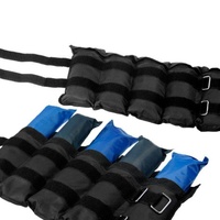 Powertrain Sports Heavy Duty Adjustable Ankle Weights 5 Kg 2 Pieces thumbnail