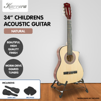 Karrera Childrens Acoustic Guitar Kids - Natural thumbnail