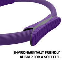 Powertrain Pilates Ring Band Yoga Home Workout Exercise Band Purple thumbnail