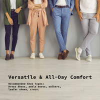 Half Insoles Shoe Inserts 3-Size Combo Gel Arch Support Foot Pad thumbnail